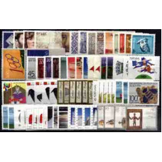 PORTUGAL, 1994, ANO COMPLETO, 69 VALORES, MNH